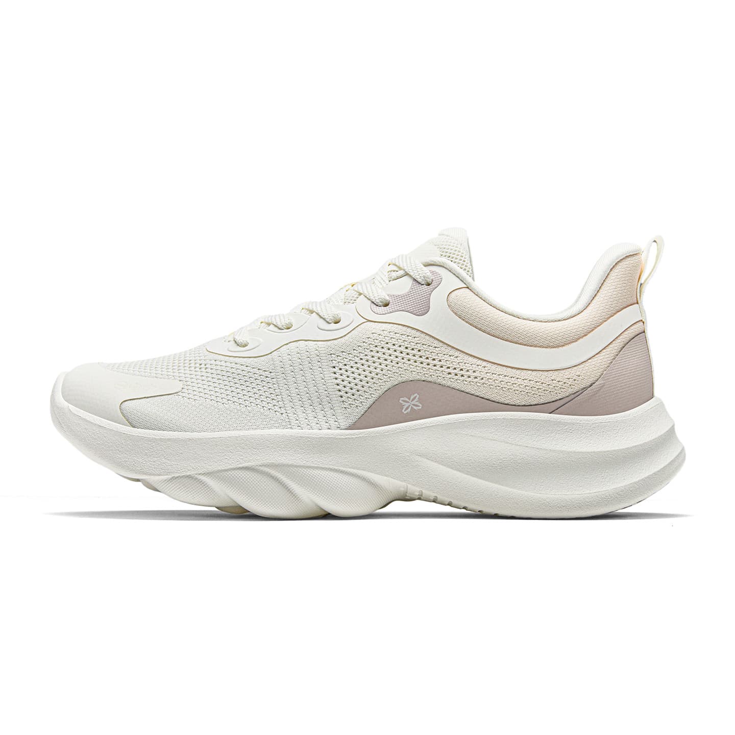 ANTA Sheepskin Lowtop Ivory White/Oat White/Lotus Gray