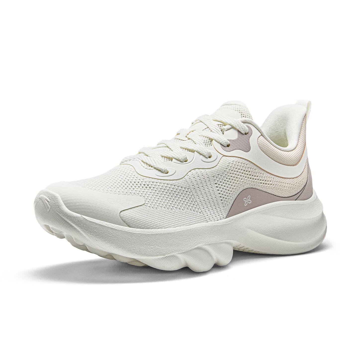 ANTA Sheepskin Lowtop Ivory White/Oat White/Lotus Gray