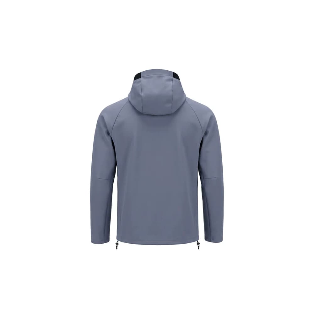 ASICS Jackets Gray Blue Hooded (Nondetachable) Moderate