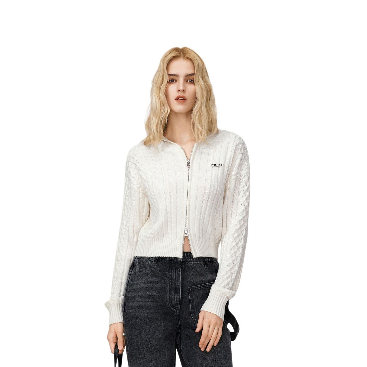 PINKO Sweaters Ecru Hooded (Nondetachable) Moderate