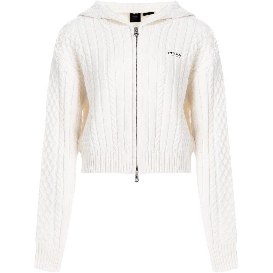 PINKO Sweaters Ecru Hooded (Nondetachable) Moderate