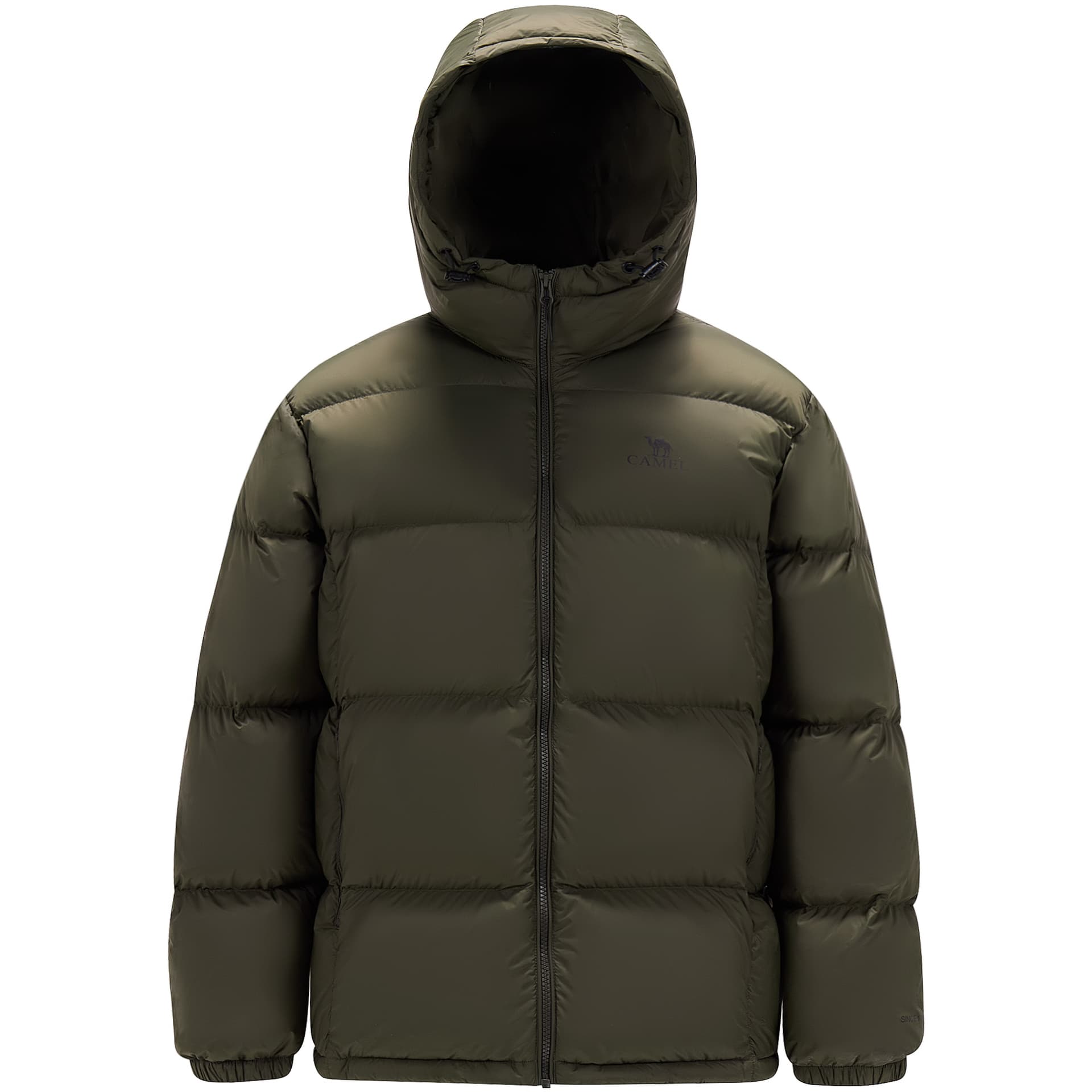 CAMEL Down Jackets Hooded Moderate Down Jacket, Puffer Jacket