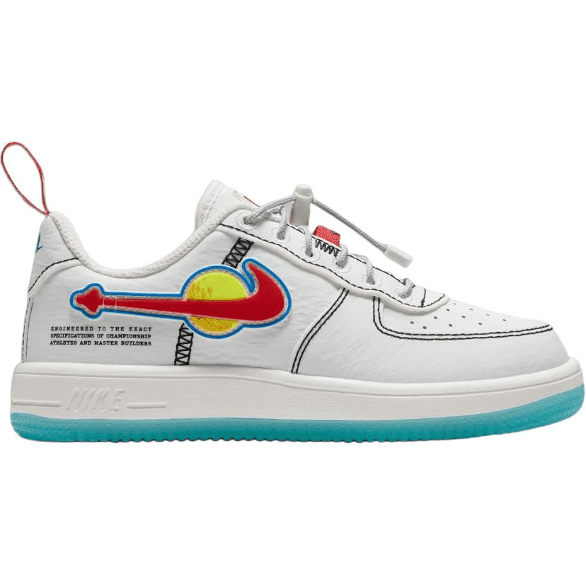 Nike x LEGO Air Force 1 Lowtop White Blue Red