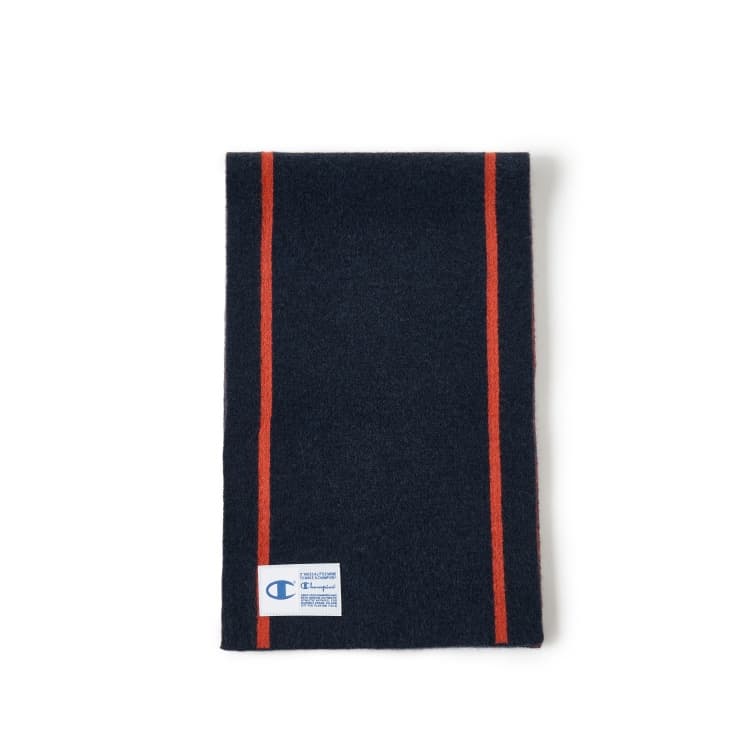 Champion Nylon Polyester Acrylic Knit Navy/Milk White