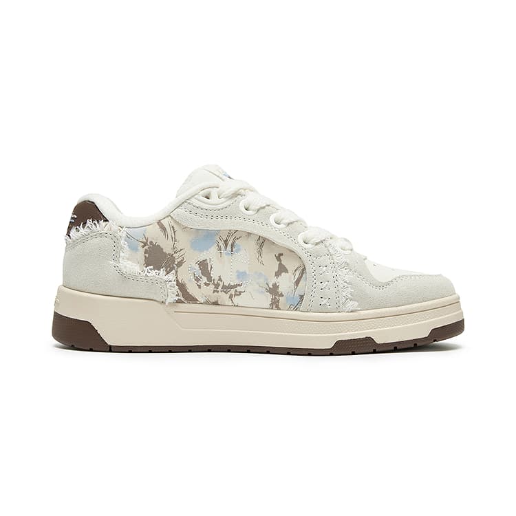 Champion Skate Lowtop Milk White/Cocoa Brown