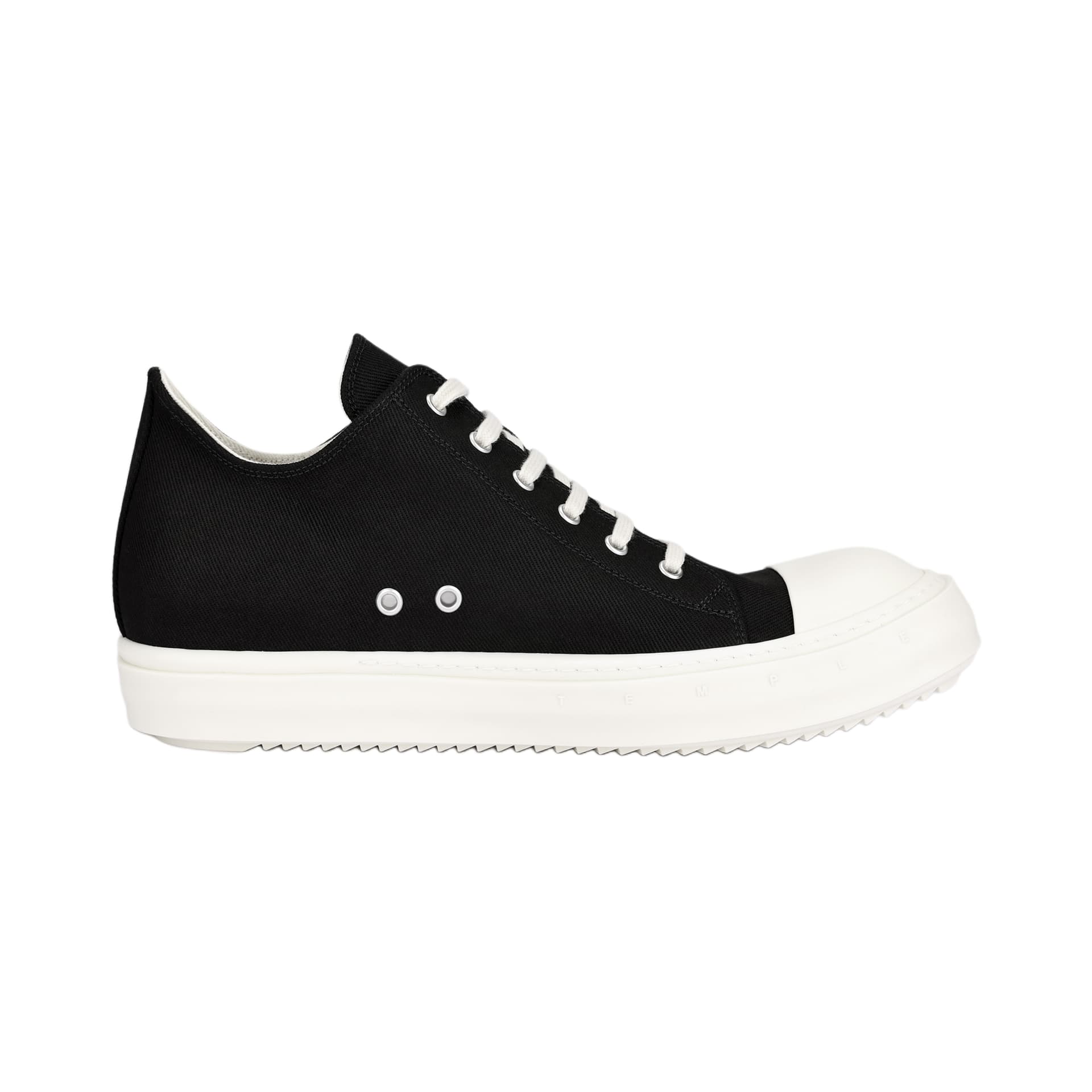 Rick Owens DRKSHDW Skate Lowtop Black