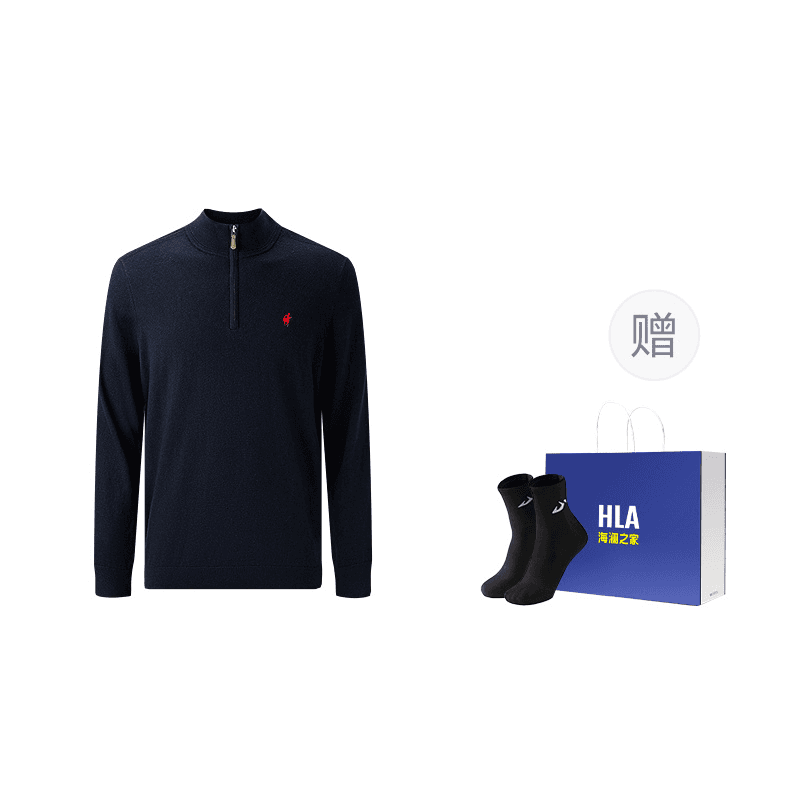 HLA Knitwear HalfTurtleneck Moderate