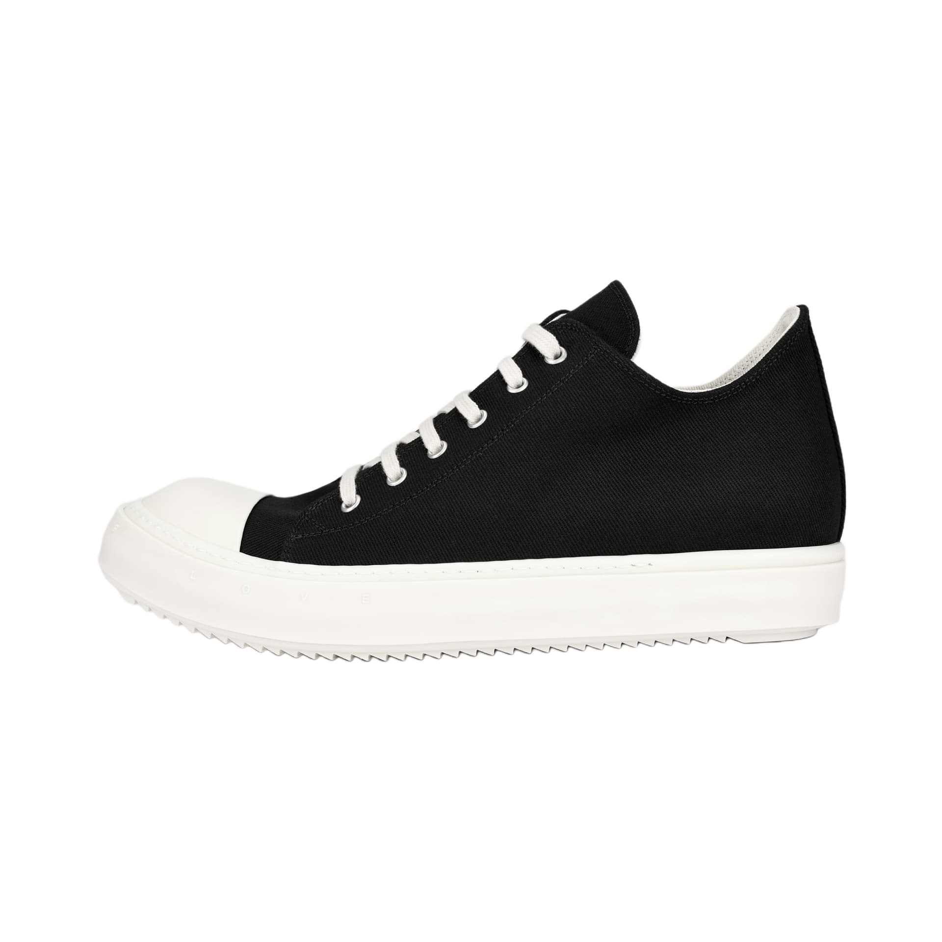 Rick Owens DRKSHDW Skate Lowtop Black