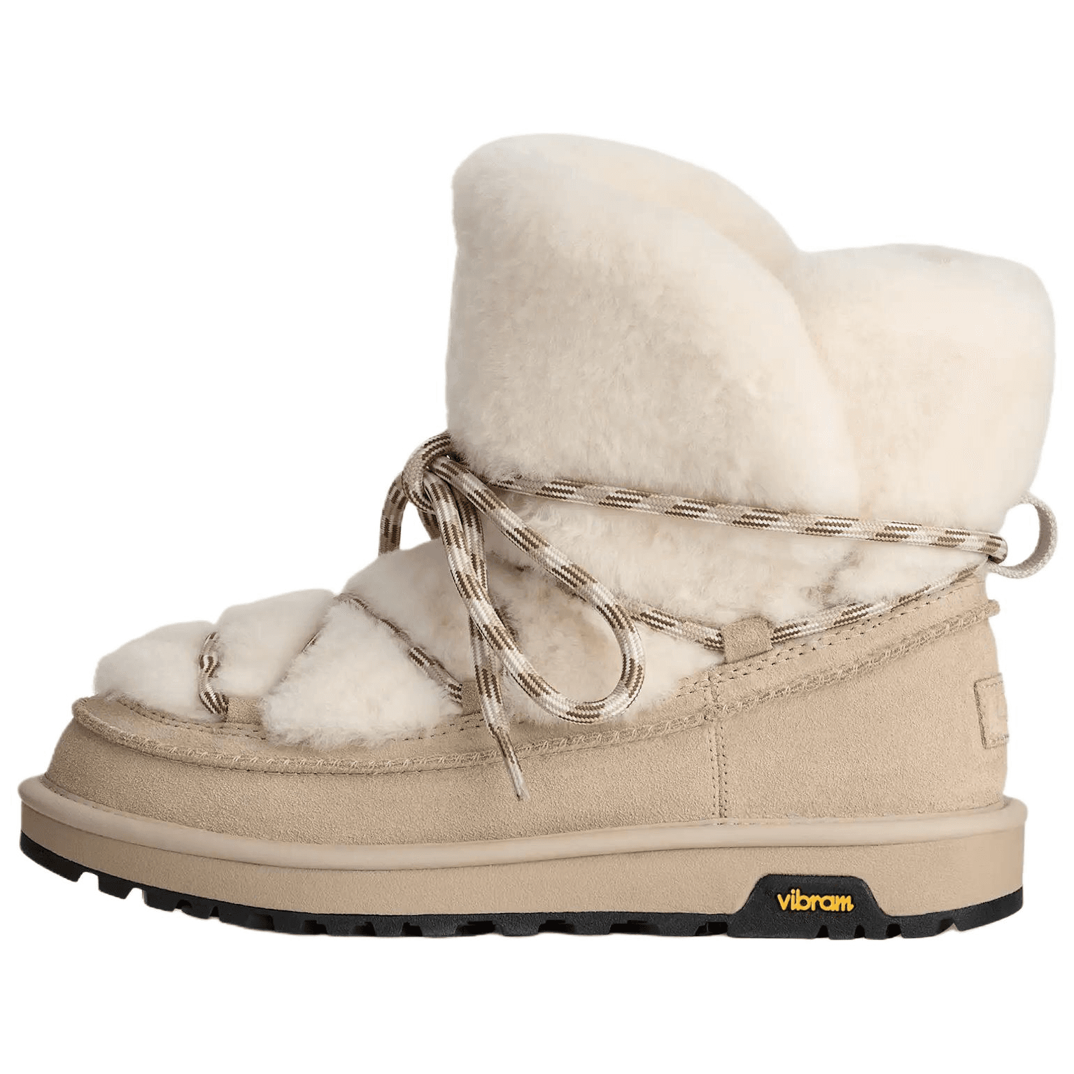 UGG Classic Soft Comfortable Versatile FleeceLined Winter Short Beige