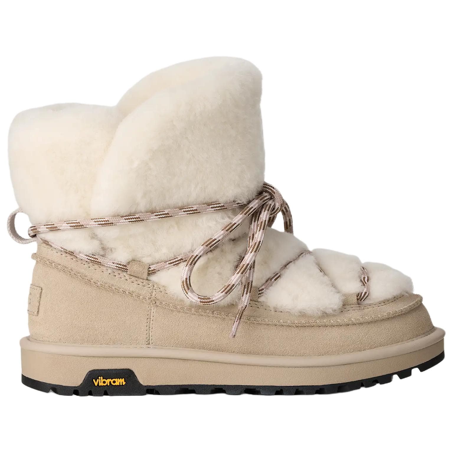 UGG Classic Soft Comfortable Versatile FleeceLined Winter Short Beige
