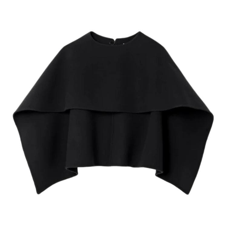 CALVIN KLEIN Wool Shawls Black Black