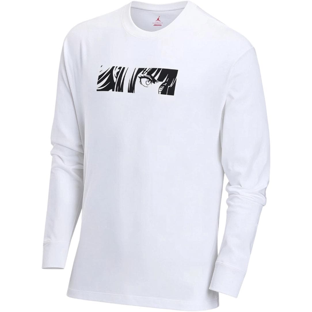 Jordan TShirts White Crew Neck Moderate