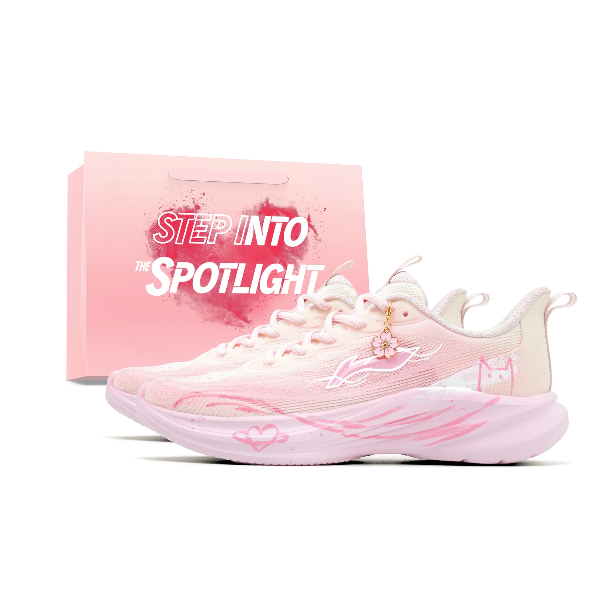 LiNing Light Breeze Lowtop City Commuting Pink