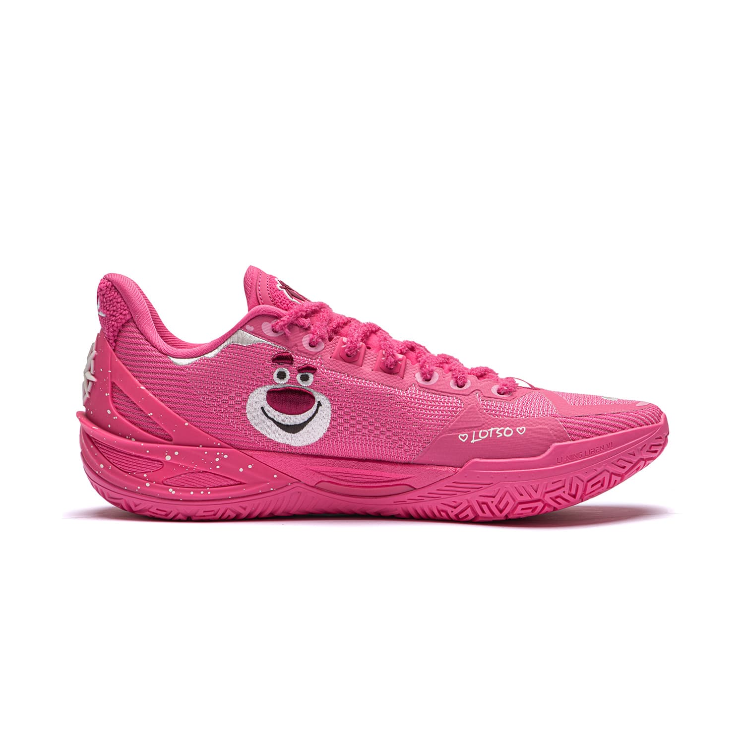 LiNing x DISHINILIANMING Blade 6 V2 Lowtop Vibrant Pink