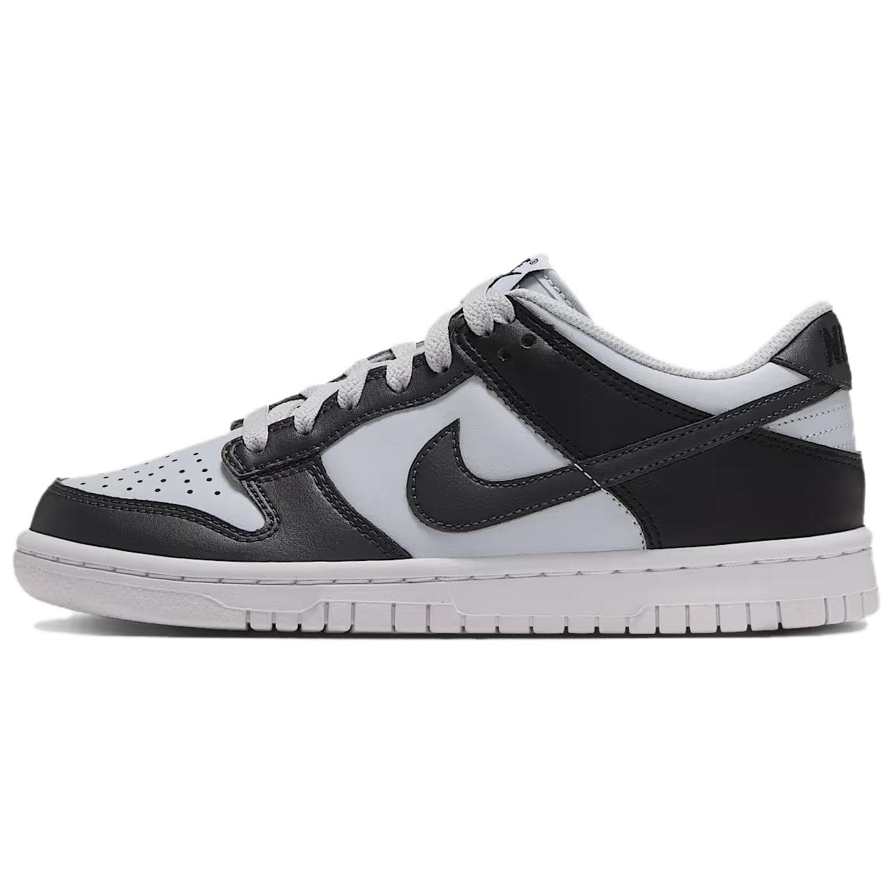 Nike Dunk Synthetic Breathable Lowtop Black Gray Kids'
