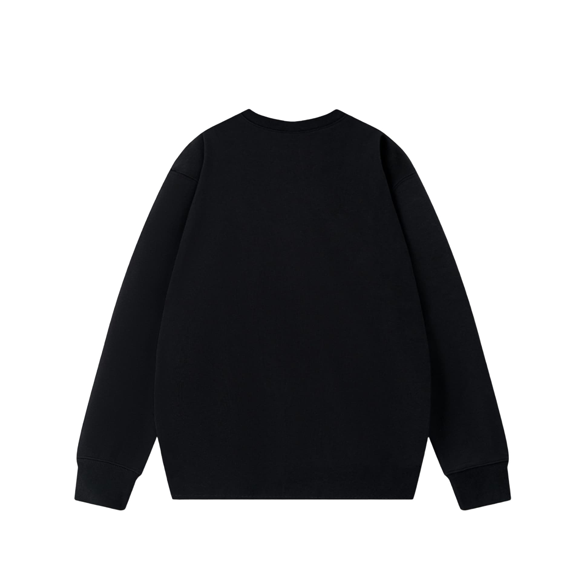 Nike Sweatshirts Black Crew Neck Moderate Straight Fit