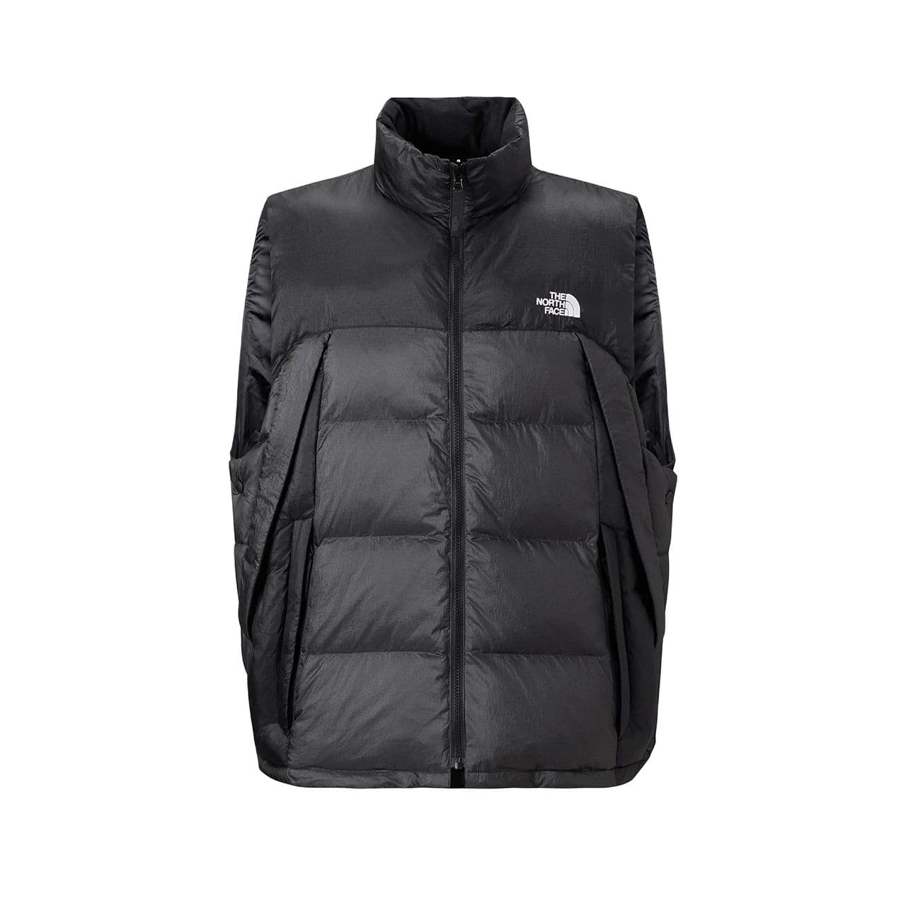 THE NORTH FACE Vests WUO/Cosmic Black Stand Collar Moderate
