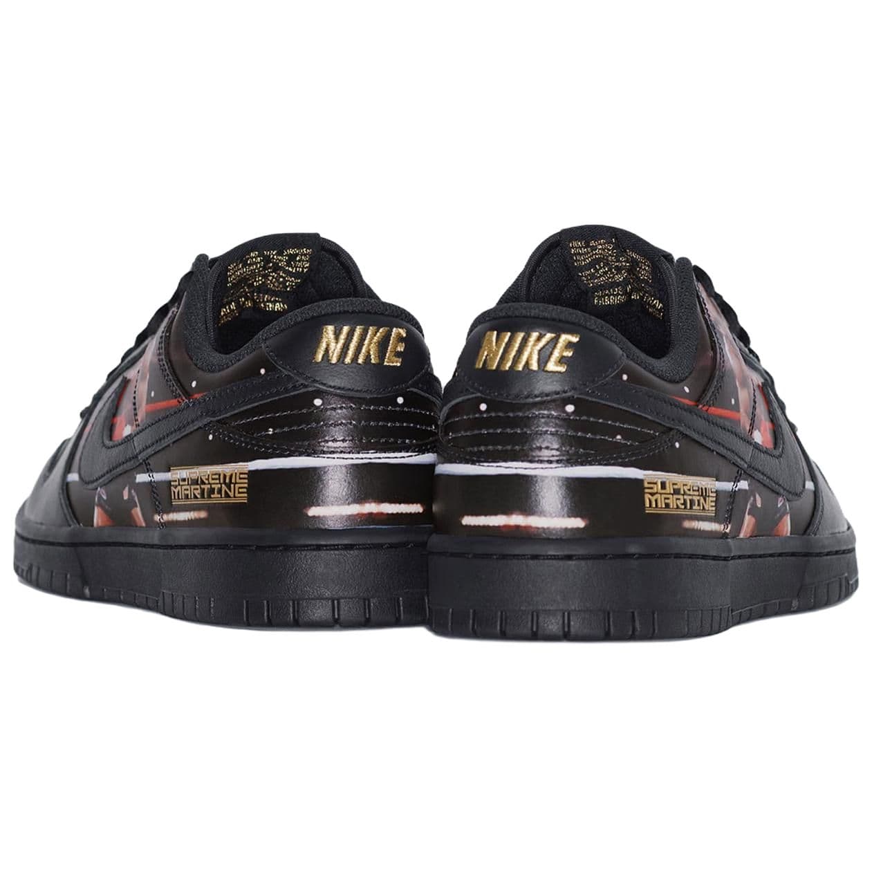 Nike x Supreme X Martine Rose Dunk Lowtop Black White