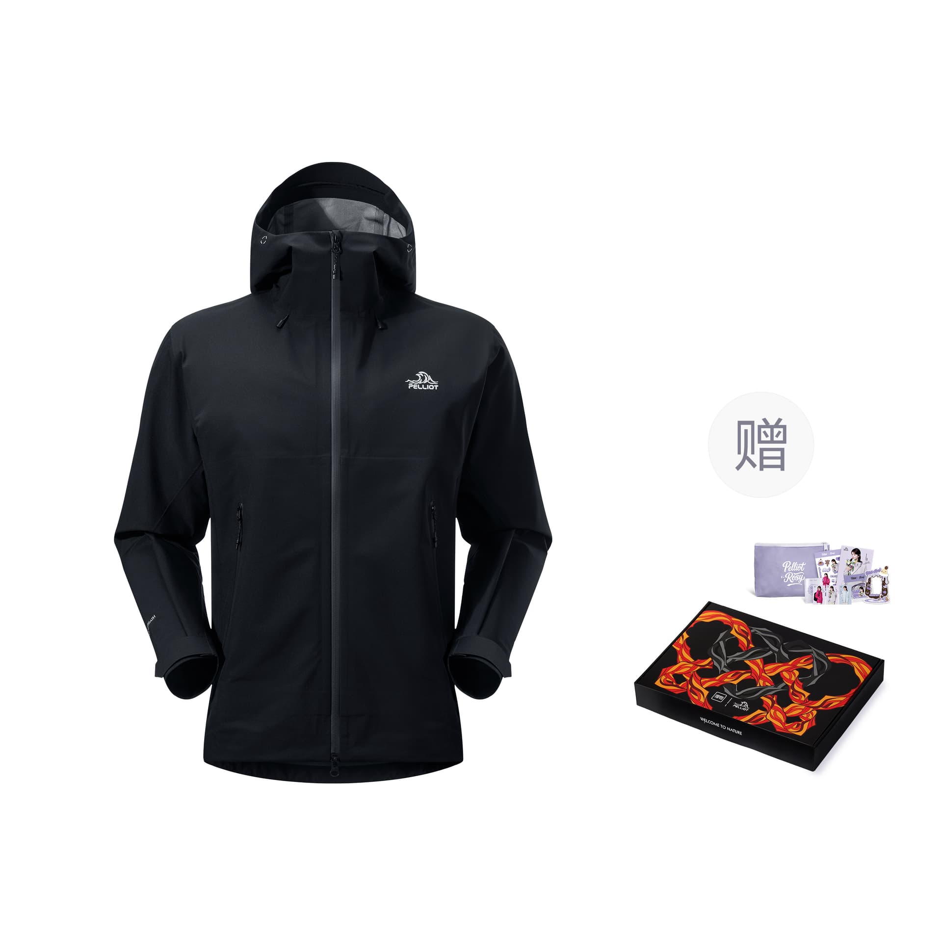 PELLIOT Shell Hiking Hard Shell Windbreaker Jacket