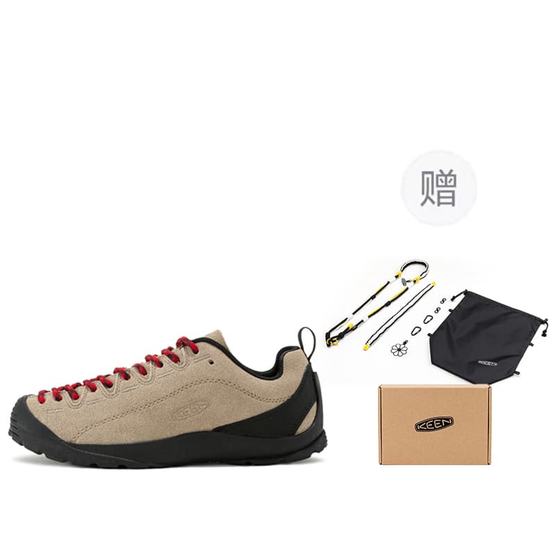 Keen Jasper Lowtop Mountaineering Silver Mink