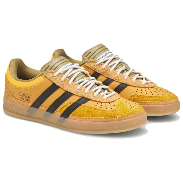Adidas Originals x Bad Bunny Gazelle Lowtop German Army Trainers Yellow