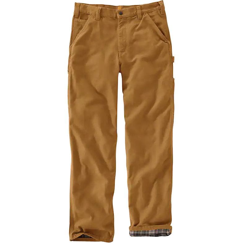 Carhartt B111 WASHED DUCK FLANNEL LINED UTILITY PANT Cargo LOOSE FIT