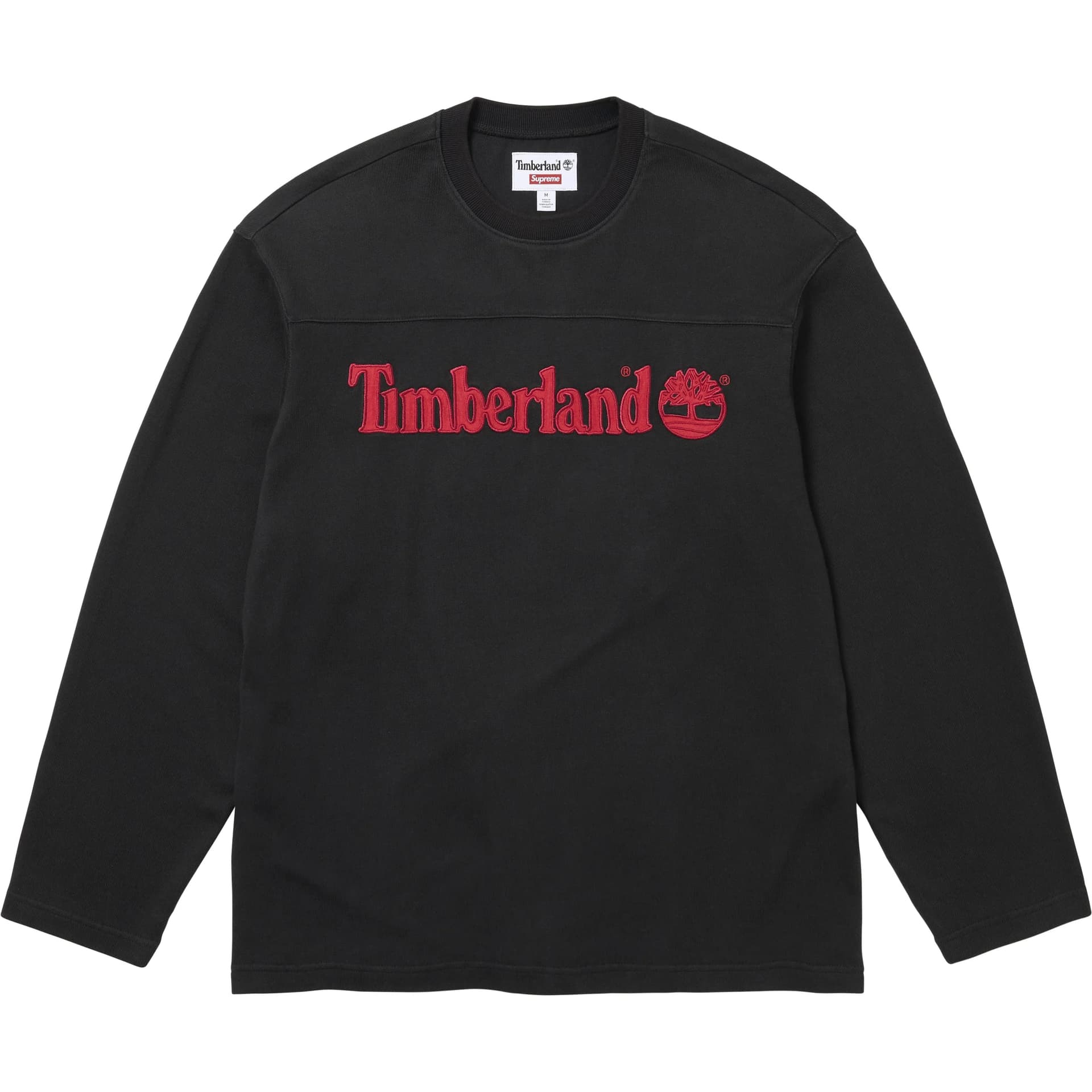 Supreme x Timberland FW26 WEEK10 L/S Football TShirt