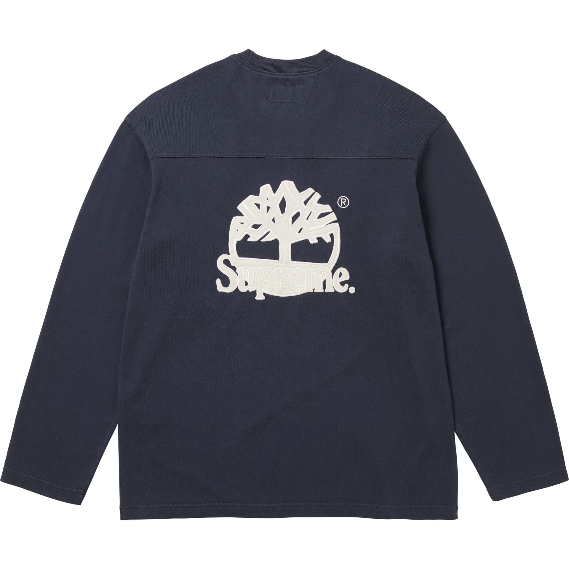 Supreme x Timberland FW26 WEEK10 L/S Football TShirt