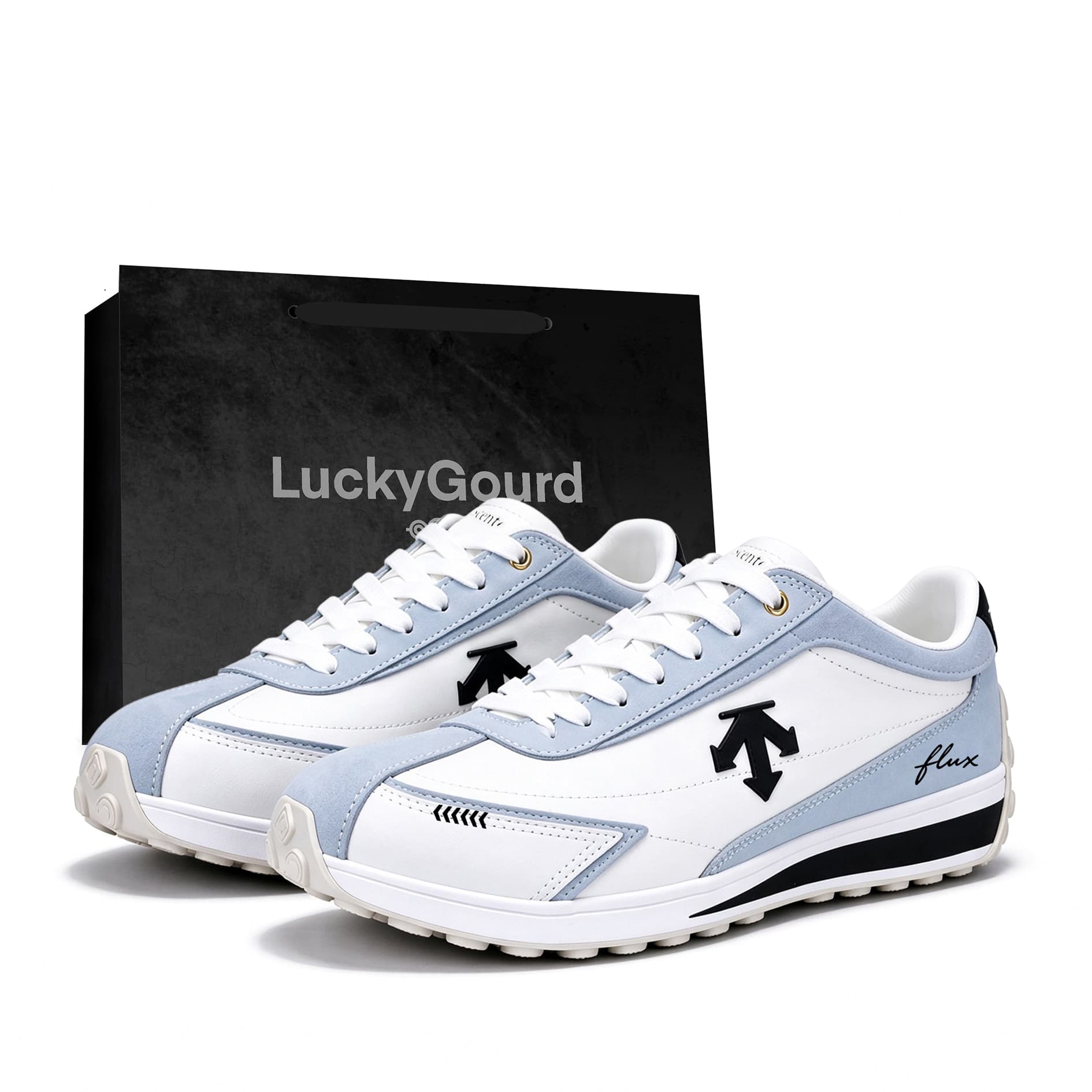 DESCENTE Cron Racer Dusty Blue AbrasionResistant Lightweight Lowtop