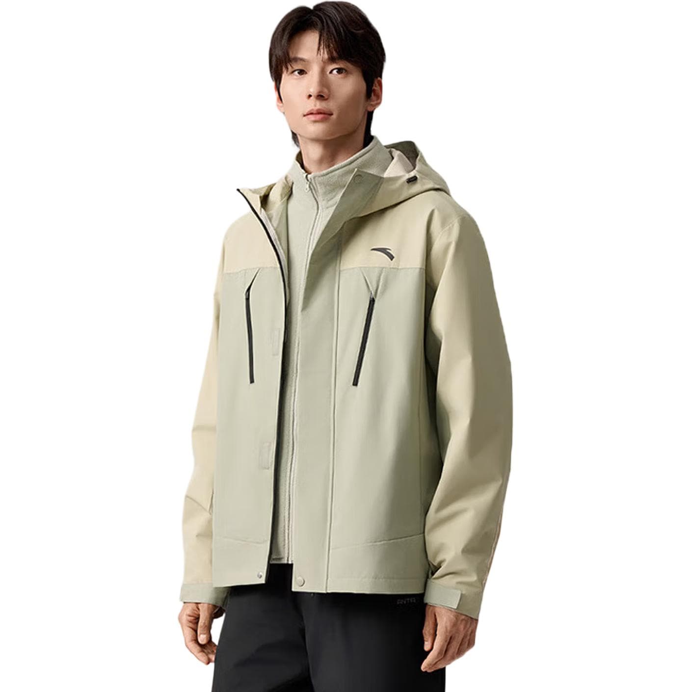 Anta Outdoor Collection Waterproof Windproof Windbreaker Jacket