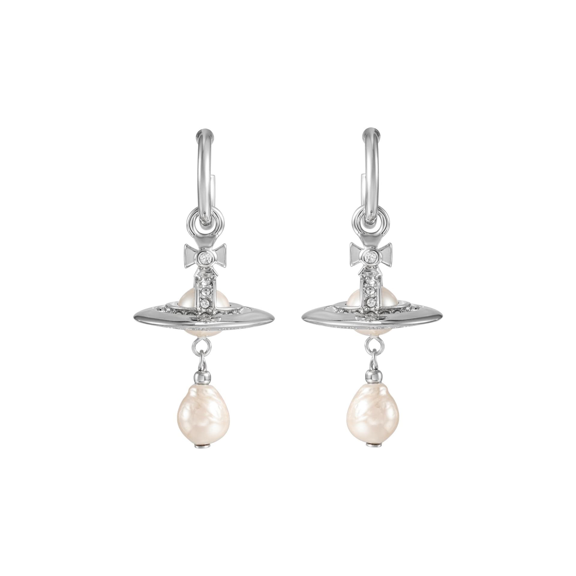 Vivienne Westwood Brass Earrings Duck Tongue