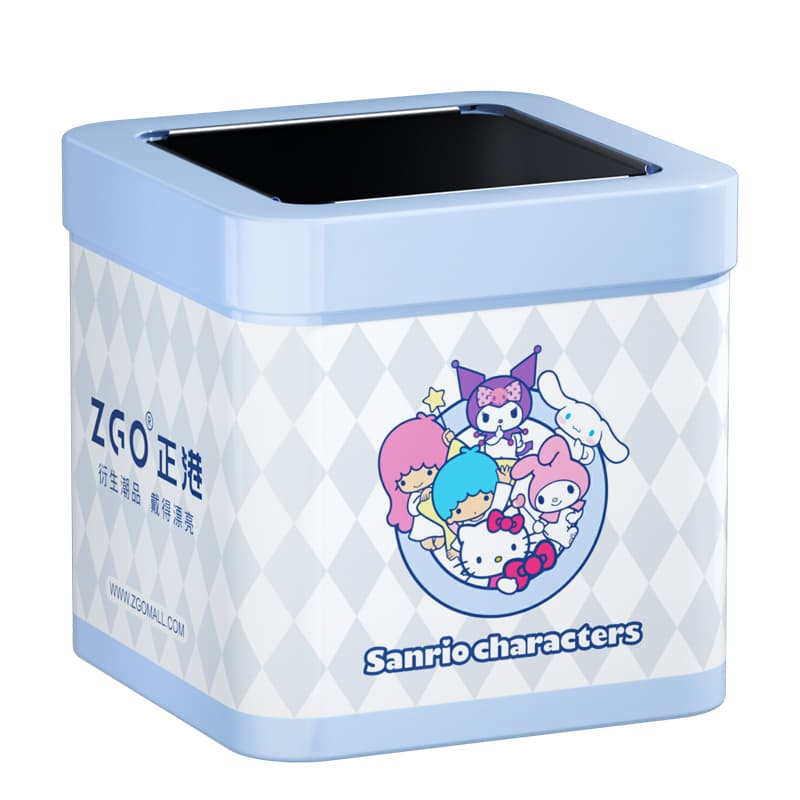Zgo Hello Kitty Collaboration Quartz Movement Alloy Strap Watch Watch Pink Watch Dial Waterproof
