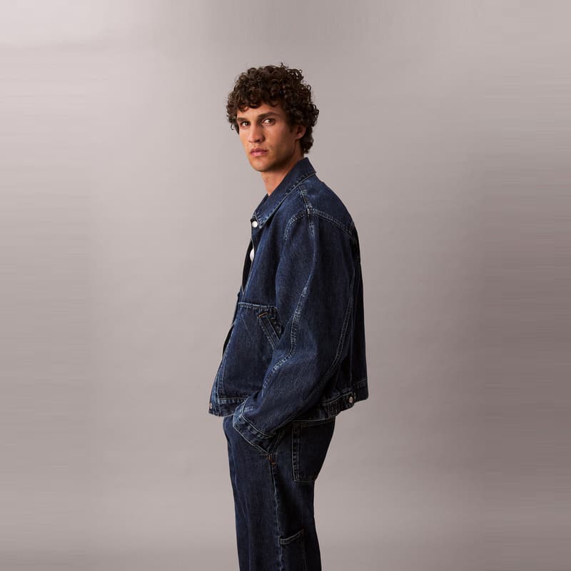 Calvin Klein Button Cotton Denim Jacket