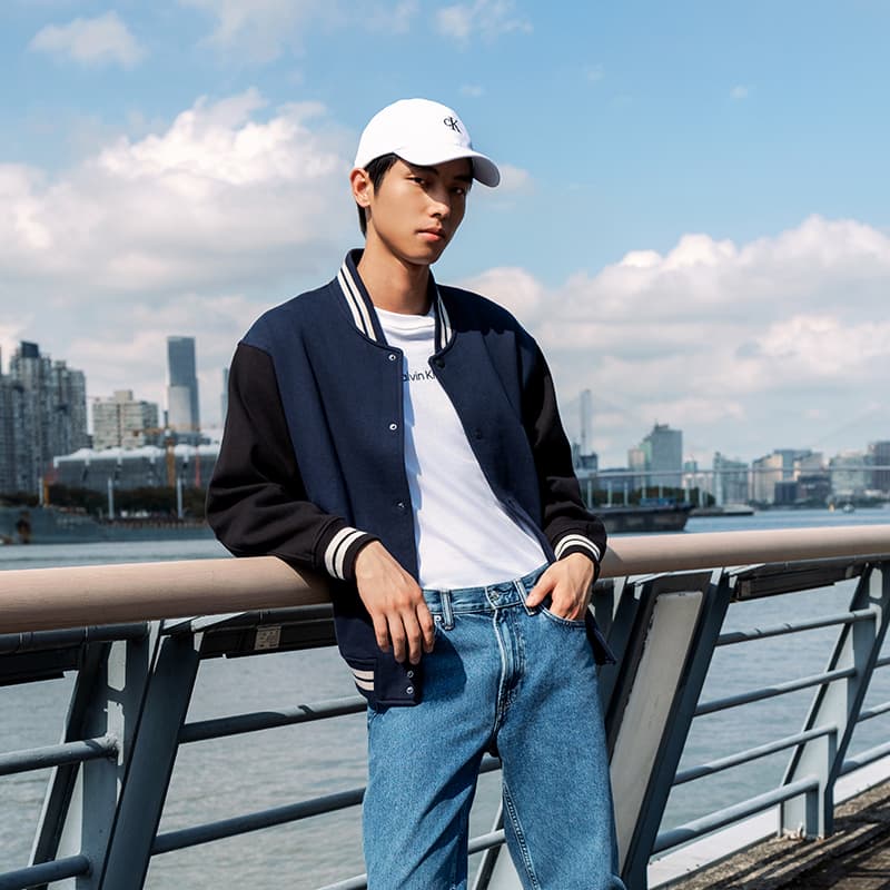 CALVIN KLEIN Cotton Baseball Caps