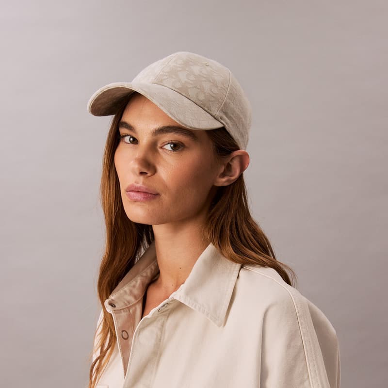 CALVIN KLEIN Polyester Baseball Caps White