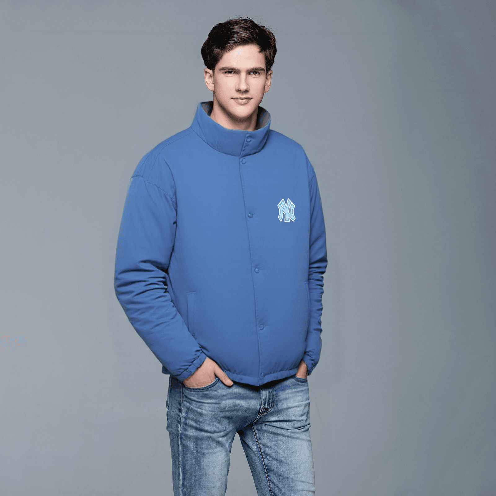 New Era Reversible Down Jacket American Blue
