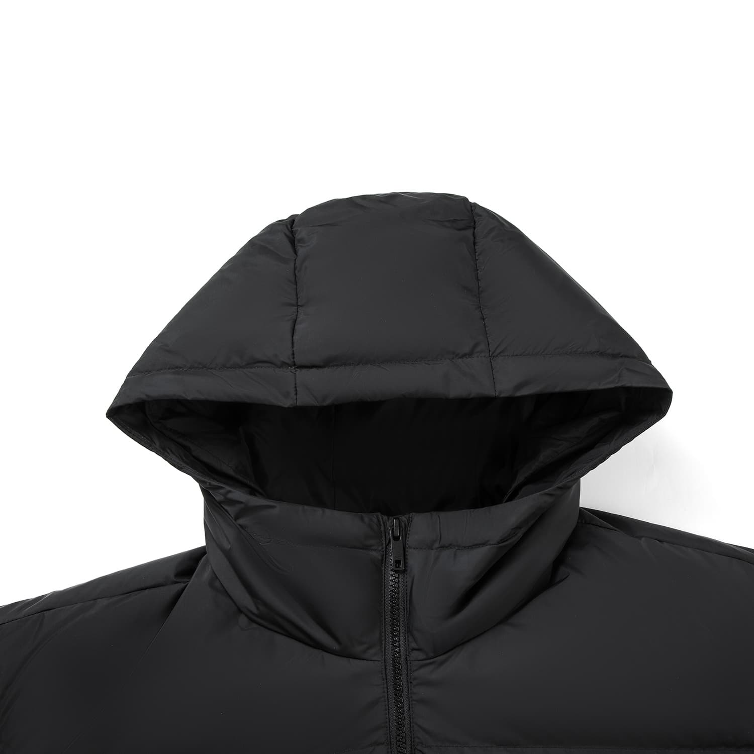 LiNing Down Jackets Black Hooded Moderate