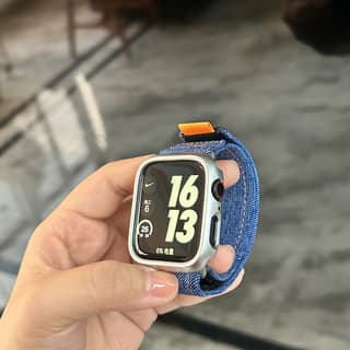 Wepro Strap Apple Compatibility Denim Material