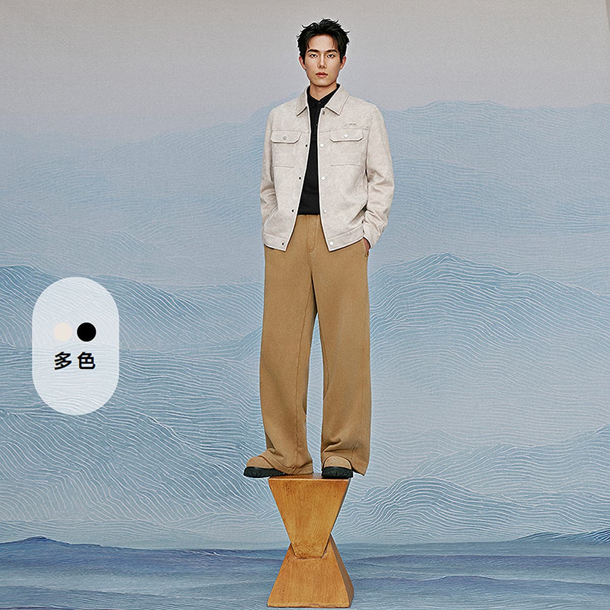 HLA Jackets Lapel Moderate Straight Fit