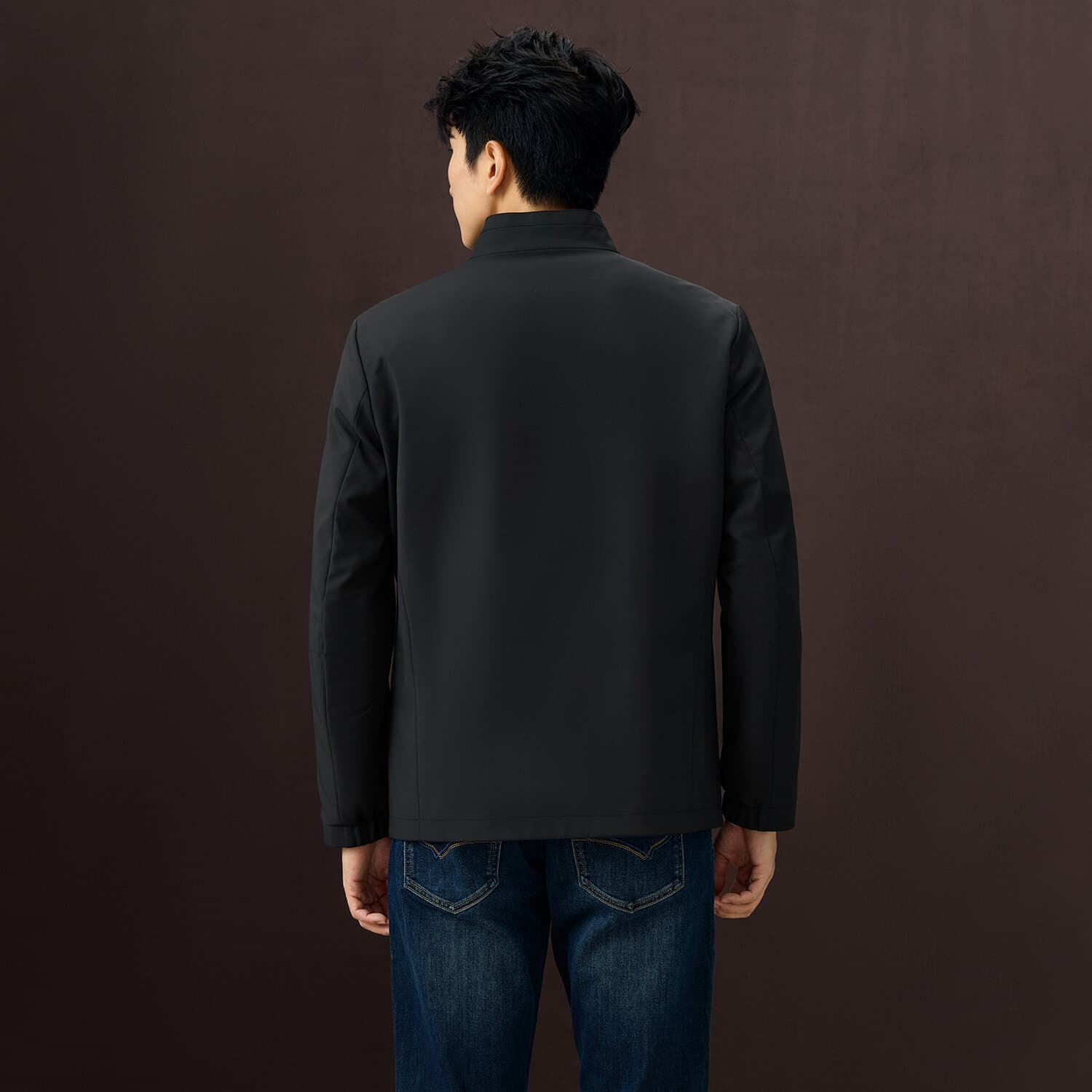 HLA Jackets Stand Collar Moderate Other