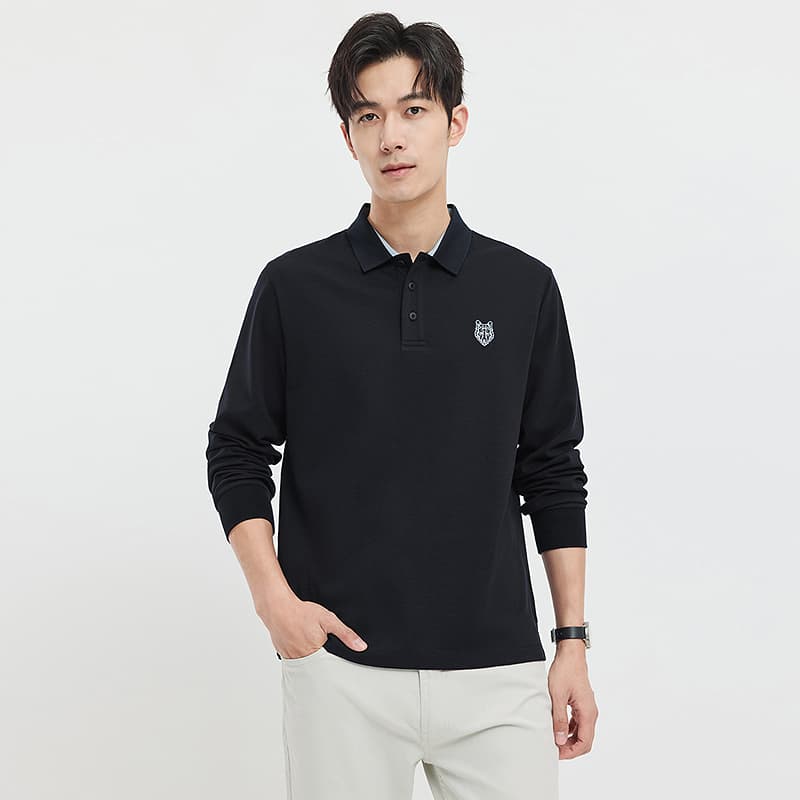 SEPTWOLVES Polo Shirts Lapel Moderate