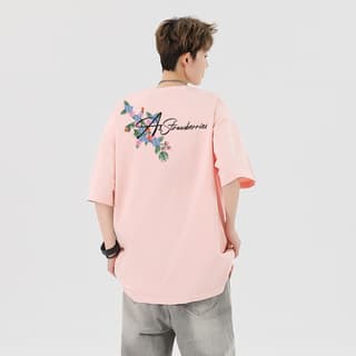 Disney T Shirts Crew Neck Moderate Straight Fit