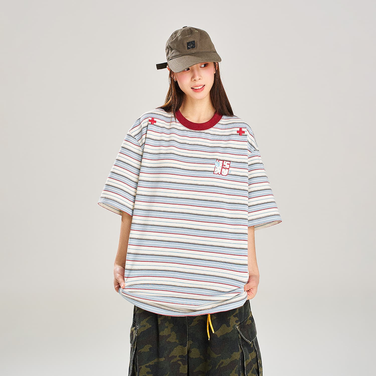 NSTNEW START TShirts Crew Neck Thin Straight Fit