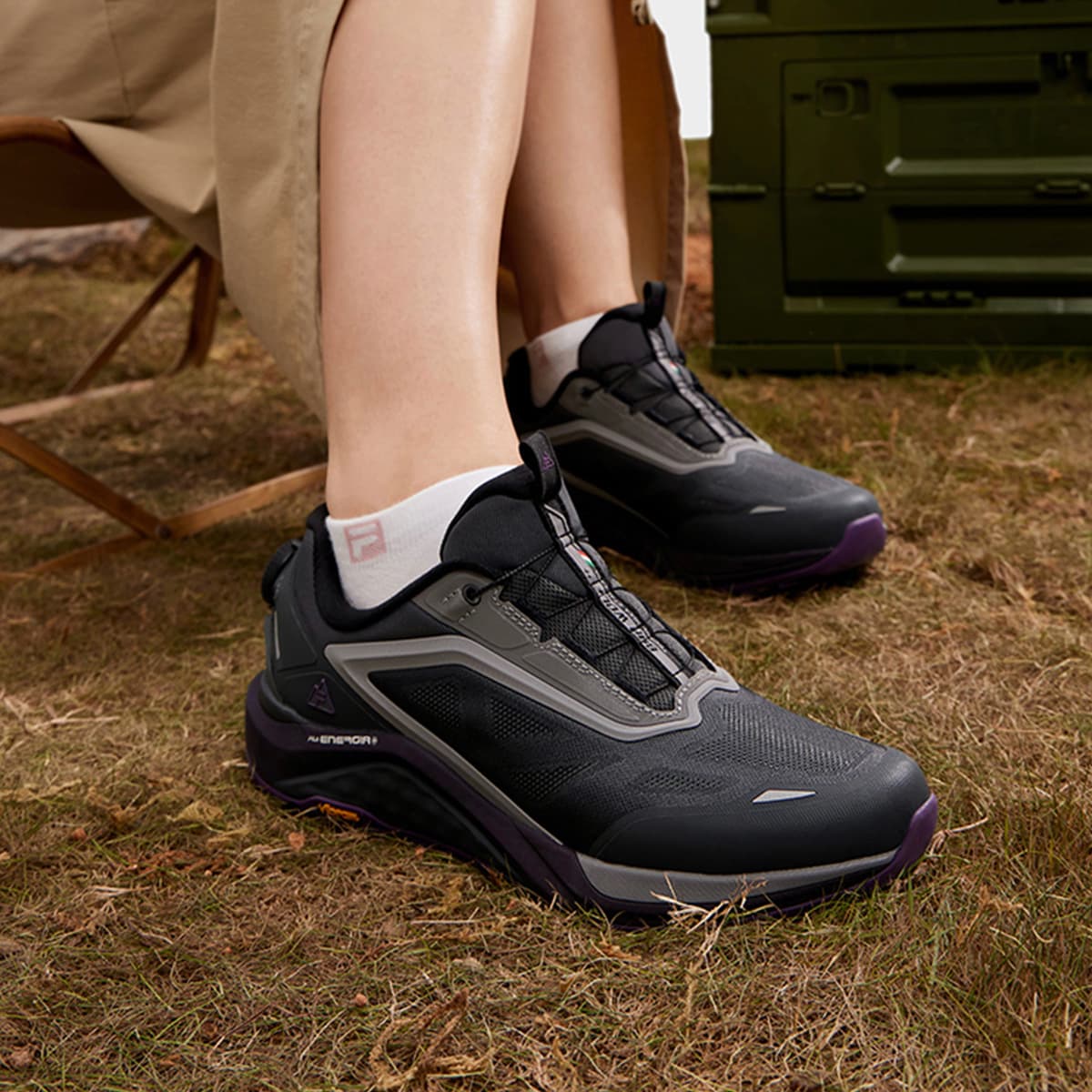 FILA BOA WOLF 2+ Outdoor Shadow Black Gray