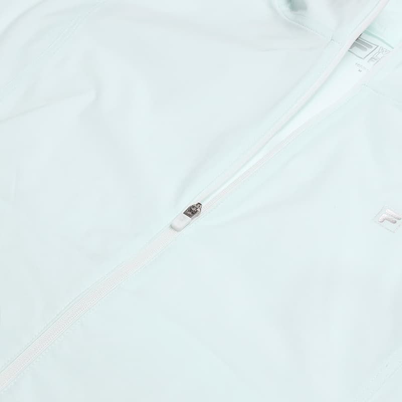 FILA WHITE Jackets Mint Ice GreenTQ Hooded (Nondetachable) Moderate