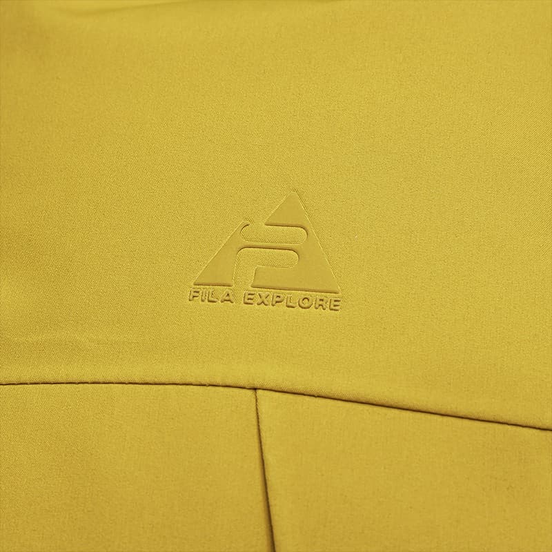 FILA Windbreaker Jackets Autumn Harvest Yellow Hooded (Nondetachable) Moderate Other