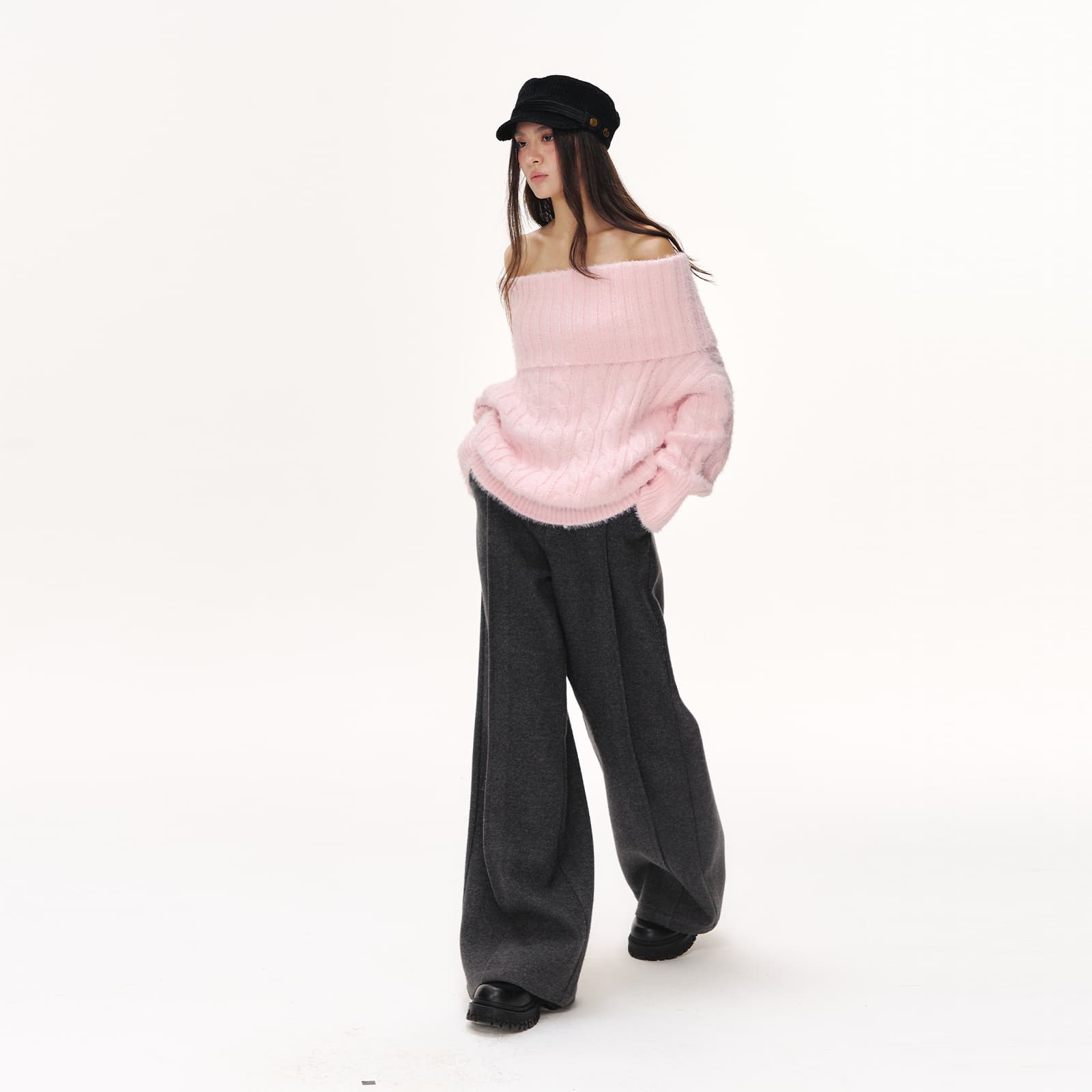 CLIMAX VISION Sweaters Boatneck Moderate Straight Fit