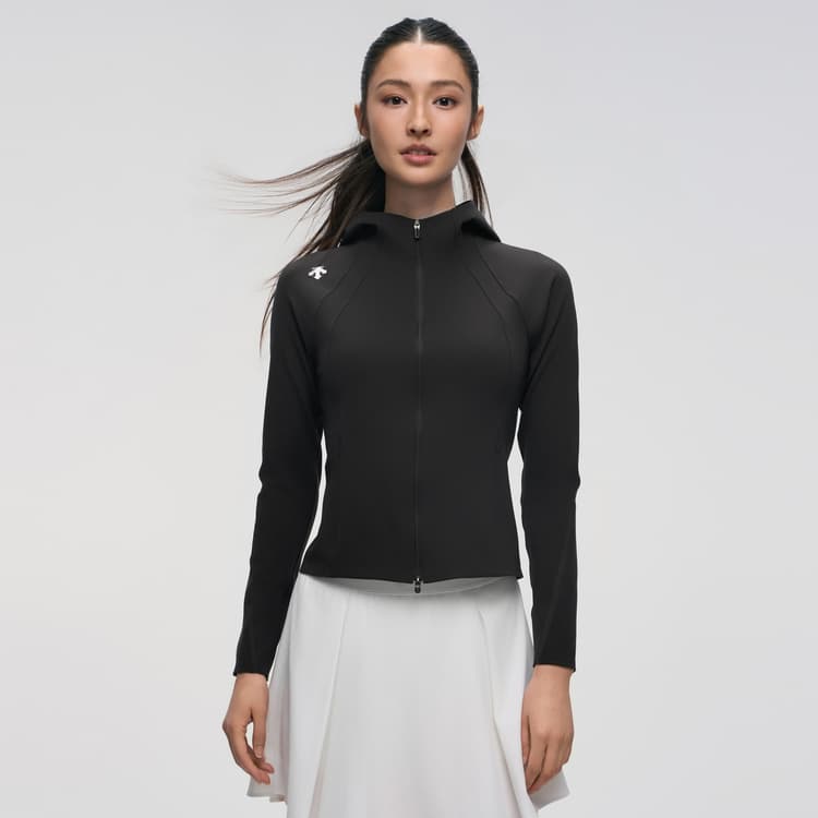 DESCENTE BODY FLEX Jackets Hooded (Nondetachable) Thin