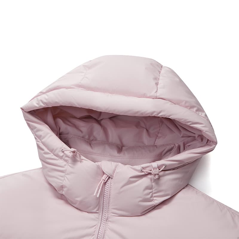 FILA FUSION FOB Down Jacket Peach Fairy Pink