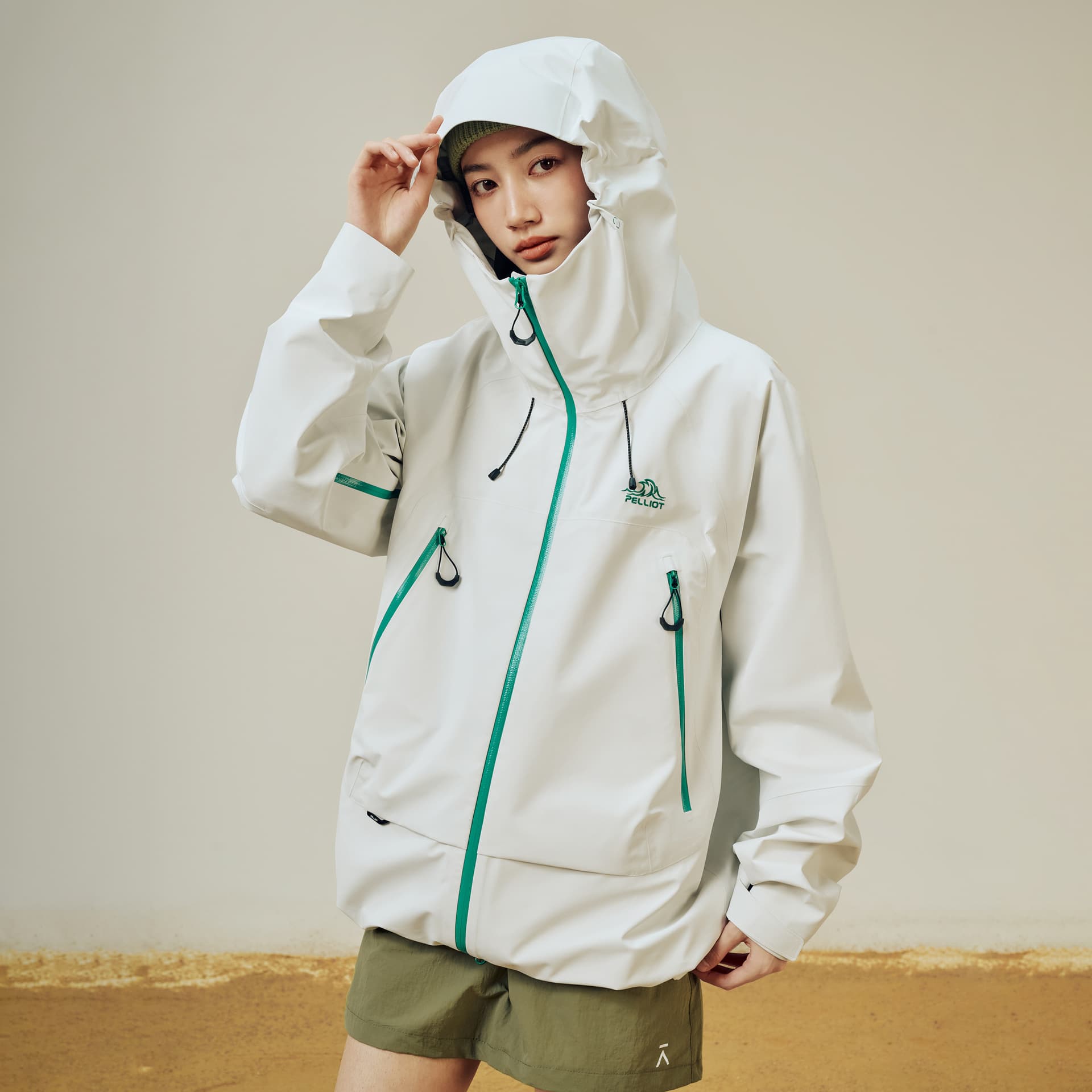 PELLIOT Mountain Shells Hard Shell Windbreaker Jacket
